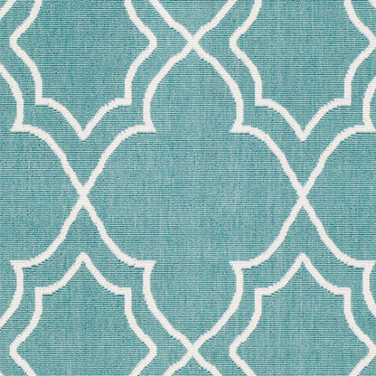 Surya Alfresco ALF-9653 Teal Cottage Machinemade Rug
