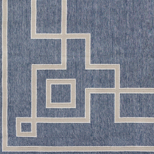 Surya Alfresco ALF-9654 Dark Blue Cottage Machinemade Rug