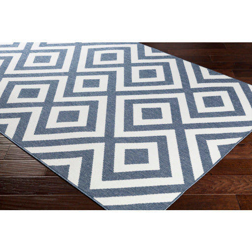 Surya Alfresco ALF-9657 Navy Modern Machinemade Rug