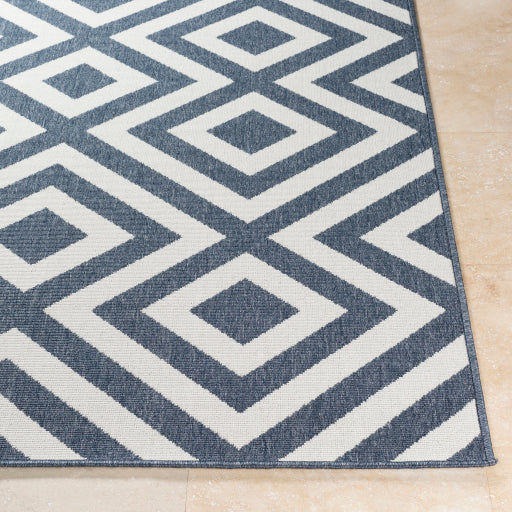 Surya Alfresco ALF-9657 Navy Modern Machinemade Rug