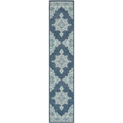 Surya Alfresco ALF-9670 Navy Traditional Machinemade Rug