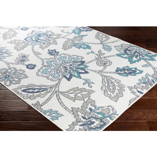 Surya Alfresco ALF-9674 Pale Blue Cottage Machinemade Rug