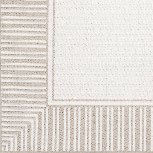 Surya Alfresco ALF-9681 Taupe Cottage Machinemade Rug