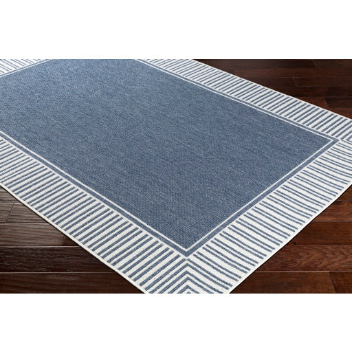 Surya Alfresco ALF-9682 Navy Cottage Machinemade Rug