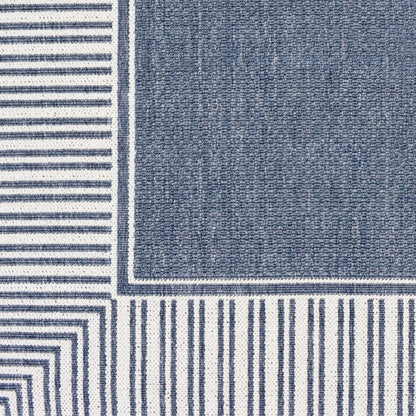 Surya Alfresco ALF-9682 Navy Cottage Machinemade Rug