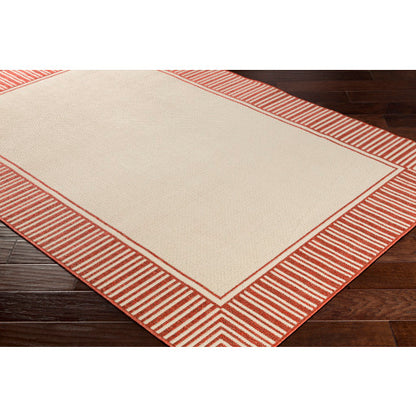 Surya Alfresco ALF-9683 Rust Cottage Machinemade Rug