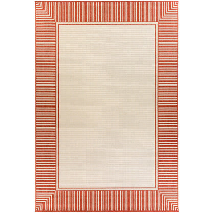 Surya Alfresco ALF-9683 Rust Cottage Machinemade Rug