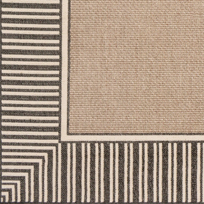 Surya Alfresco ALF-9684 Brown Cottage Machinemade Rug