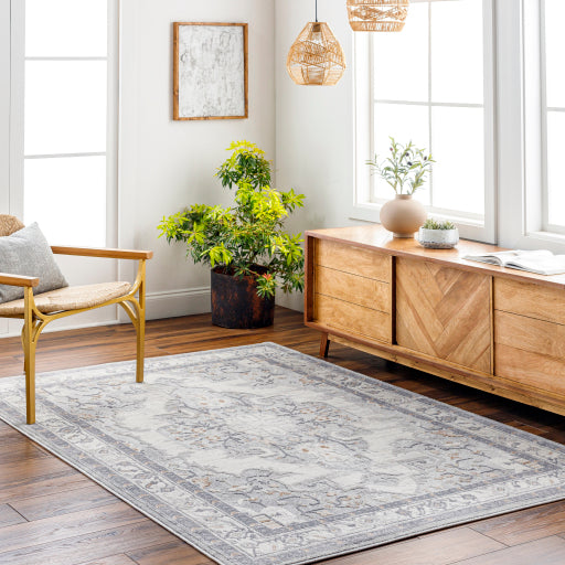 Surya Alamo ALO-2300 Gray Traditional Machinemade Rug