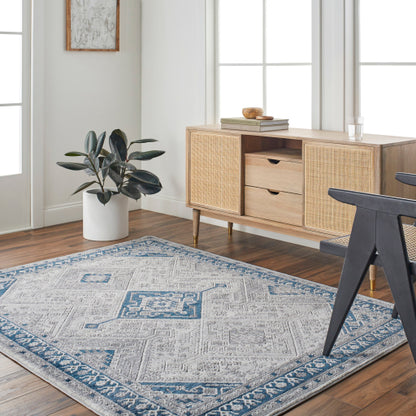 Surya Alamo ALO-2317 Black Traditional Machinemade Rug