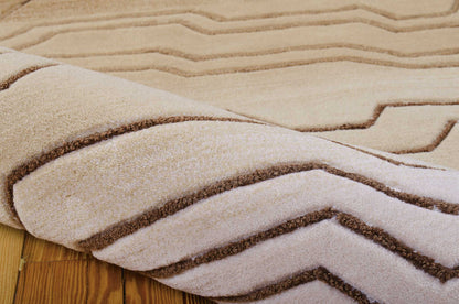 Nourison Home Contour  Natural  Contemporary