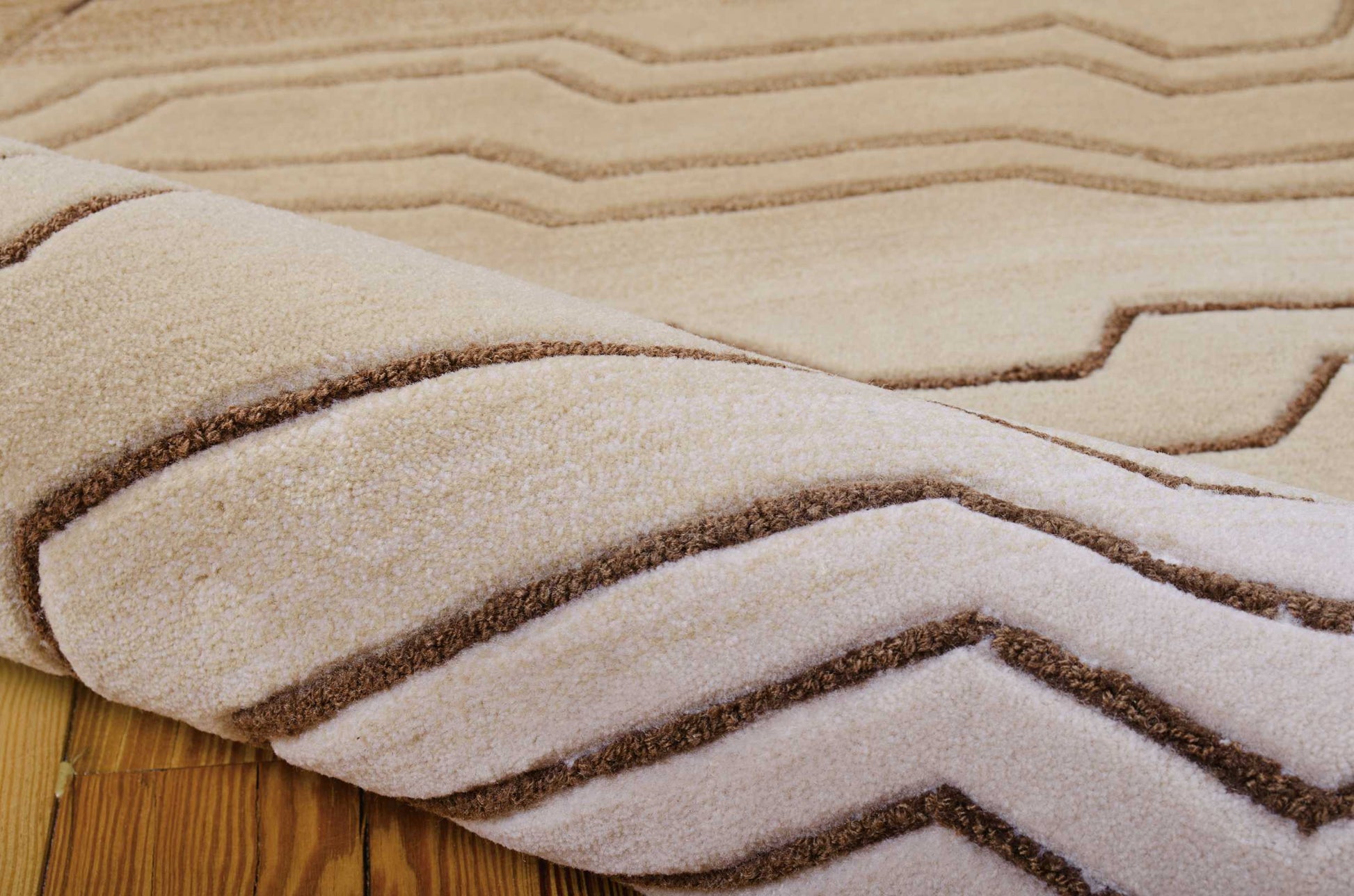 Nourison Home Contour  Natural  Contemporary