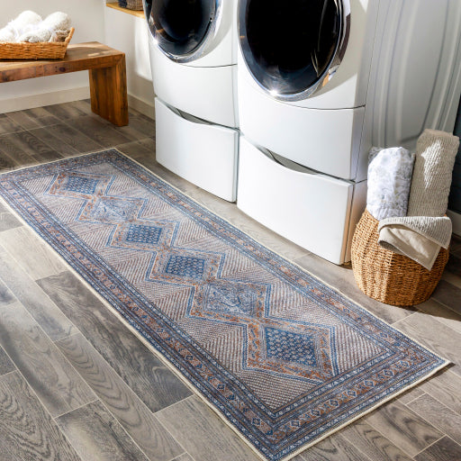 Surya Amelie AML-2323 Dark Blue Traditional Machinemade Rug