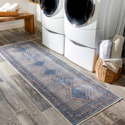 Surya Amelie AML-2323 Dark Blue Traditional Machinemade Rug