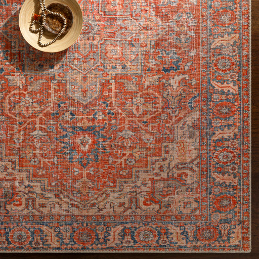 Surya Amelie AML-2334 Burnt Orange Traditional Machinemade Rug