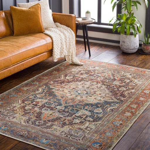 Surya Amelie AML-2343 Charcoal Traditional Machinemade Rug