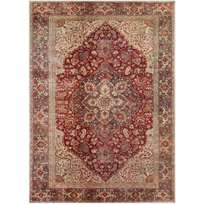 Surya Amelie AML-2344 Dark Red Traditional Machinemade Rug