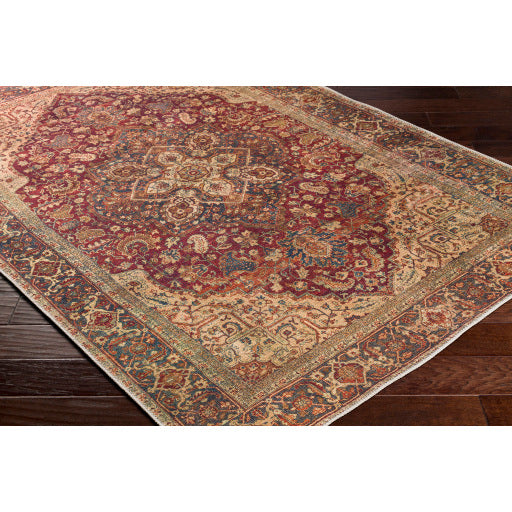 Surya Amelie AML-2344 Dark Red Traditional Machinemade Rug