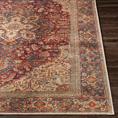Surya Amelie AML-2344 Dark Red Traditional Machinemade Rug