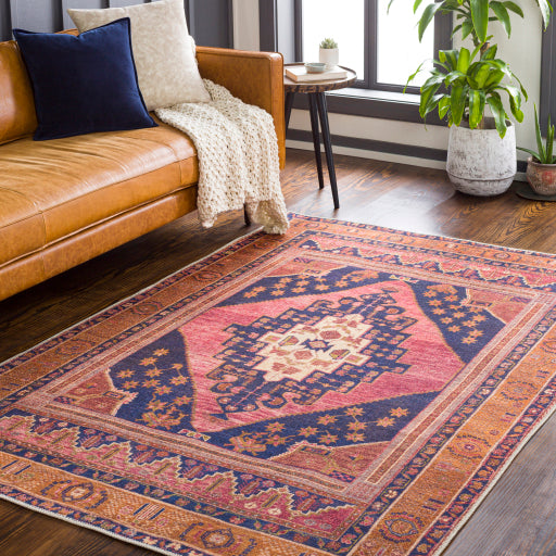 Surya Amelie AML-2347 Dark Blue Traditional Machinemade Rug