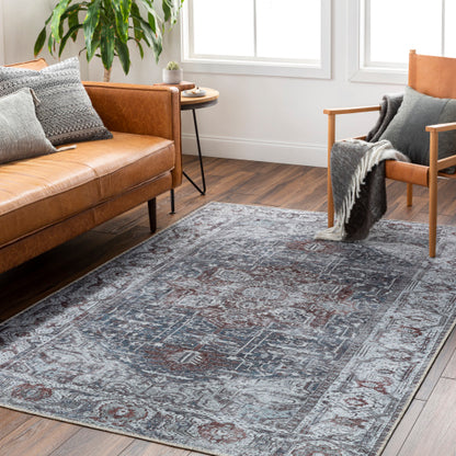 Surya Amelie AML-2366 Dark Blue Traditional Machinemade Rug