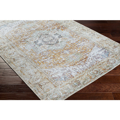 Surya Amelie AML-2367 Mustard Traditional Machinemade Rug