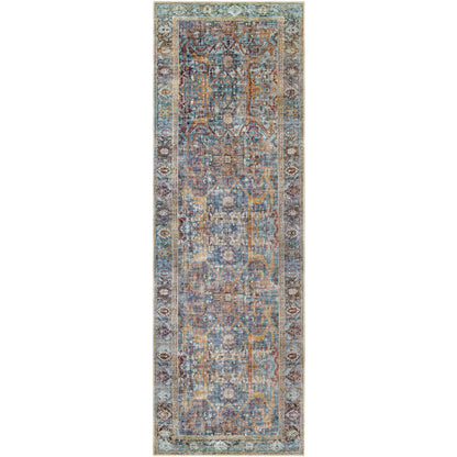 Surya Amelie AML-2370 Deep Teal Traditional Machinemade Rug