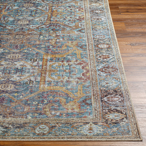 Surya Amelie AML-2370 Deep Teal Traditional Machinemade Rug