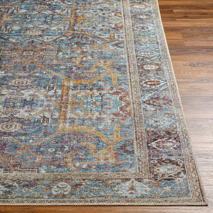 Surya Amelie AML-2370 Deep Teal Traditional Machinemade Rug