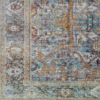 Surya Amelie AML-2370 Deep Teal Traditional Machinemade Rug