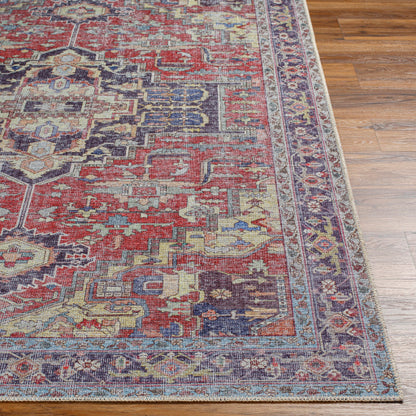 Surya Amelie AML-2372 Burgandy Traditional Machinemade Rug