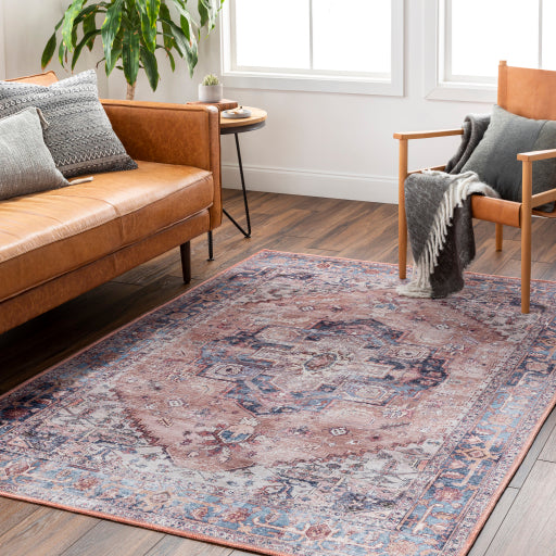 Surya Amelie AML-2376 Dusty Pink Traditional Machinemade Rug
