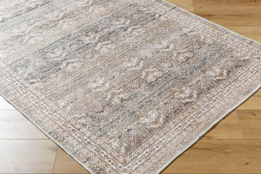 Surya Amelie AML-2404 Dark Green Traditional Machine Woven Rug