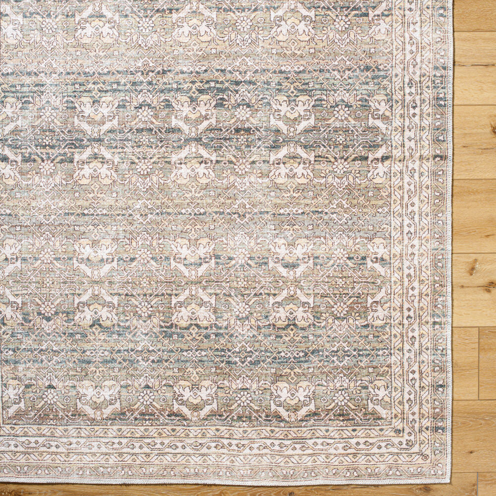 Surya Amelie AML-2404 Dark Green Traditional Machine Woven Rug