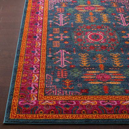 Surya Anika ANI-1005 Teal Traditional Machinemade Rug
