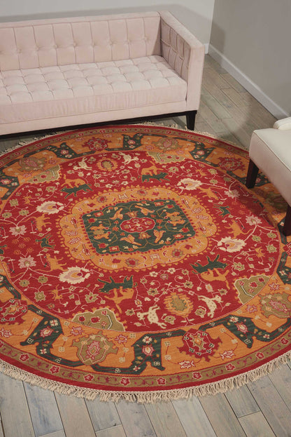 Nourison Home Nourmak  Red  Traditional