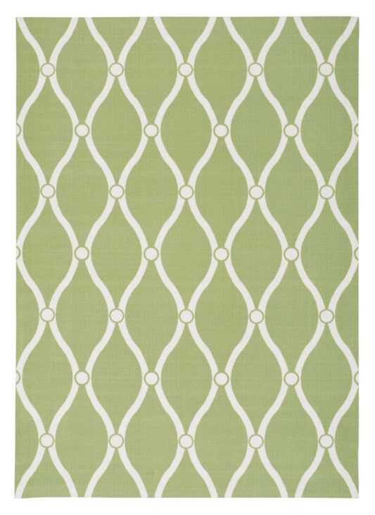 Nourison Home Home & Garden  Green  Transitional