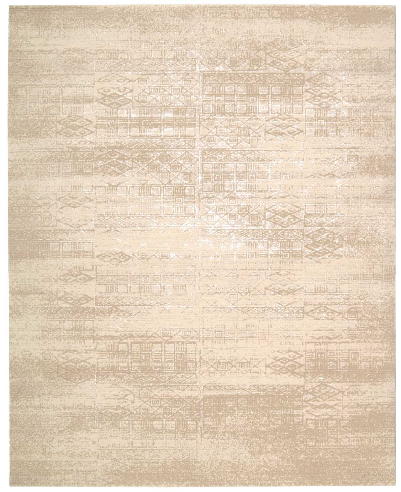 Nourison Home Silk Elements SKE21 Bone Traditional Loomed Rug