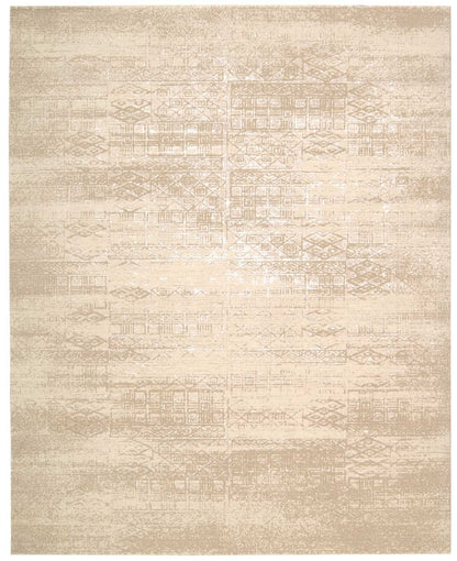 Nourison Home Silk Elements SKE21 Bone Traditional Loomed Rug