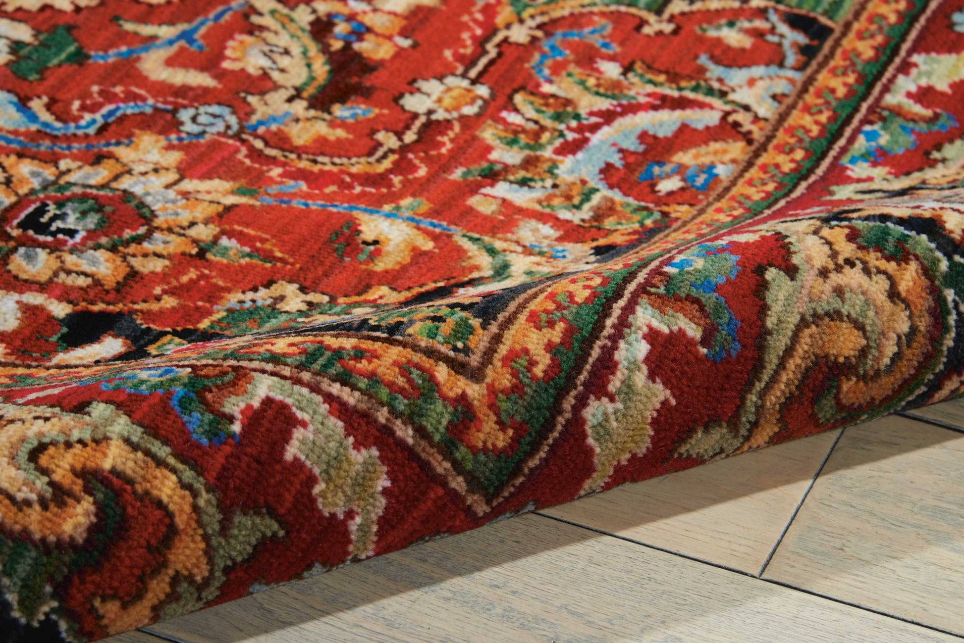 Nourison Home Timeless  Red  Traditional