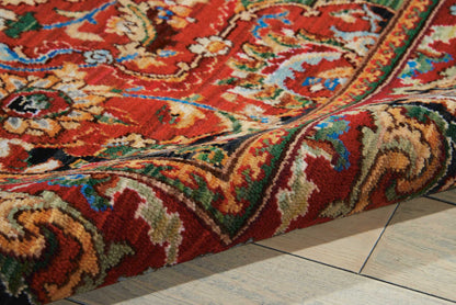 Nourison Home Timeless  Red  Traditional
