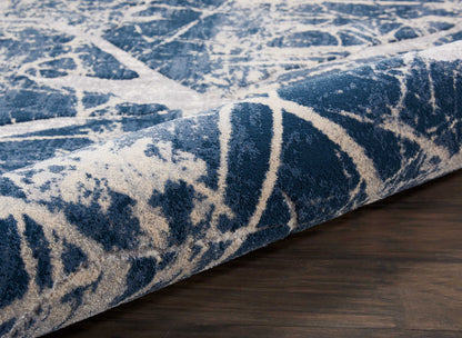 Nourison Home Heritage  Beige Blue  Contemporary