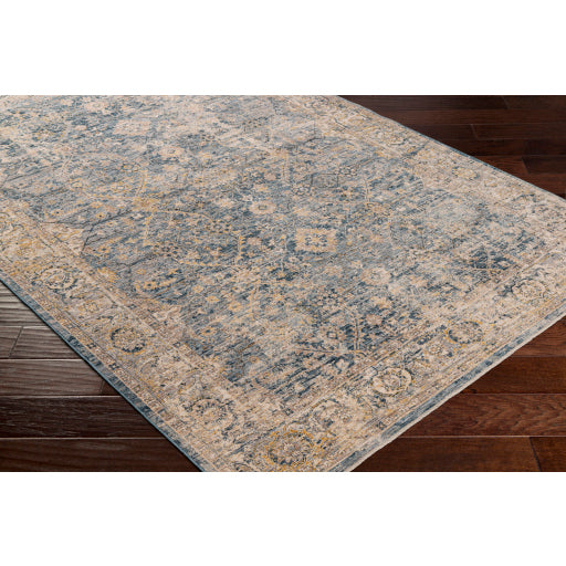 Surya Aspendos APS-2314 Dark Blue Traditional Machinemade Rug