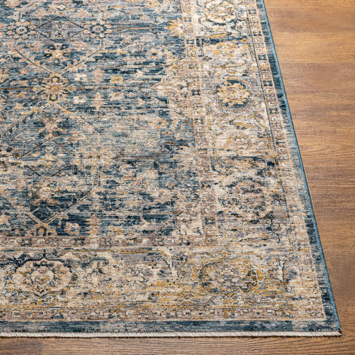 Surya Aspendos APS-2314 Dark Blue Traditional Machinemade Rug