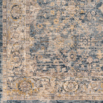Surya Aspendos APS-2314 Dark Blue Traditional Machinemade Rug