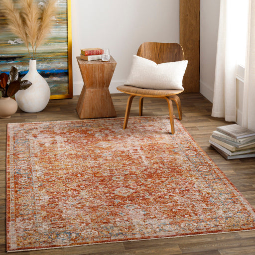 Surya Aspendos APS-2316 Burgandy Traditional Machinemade Rug