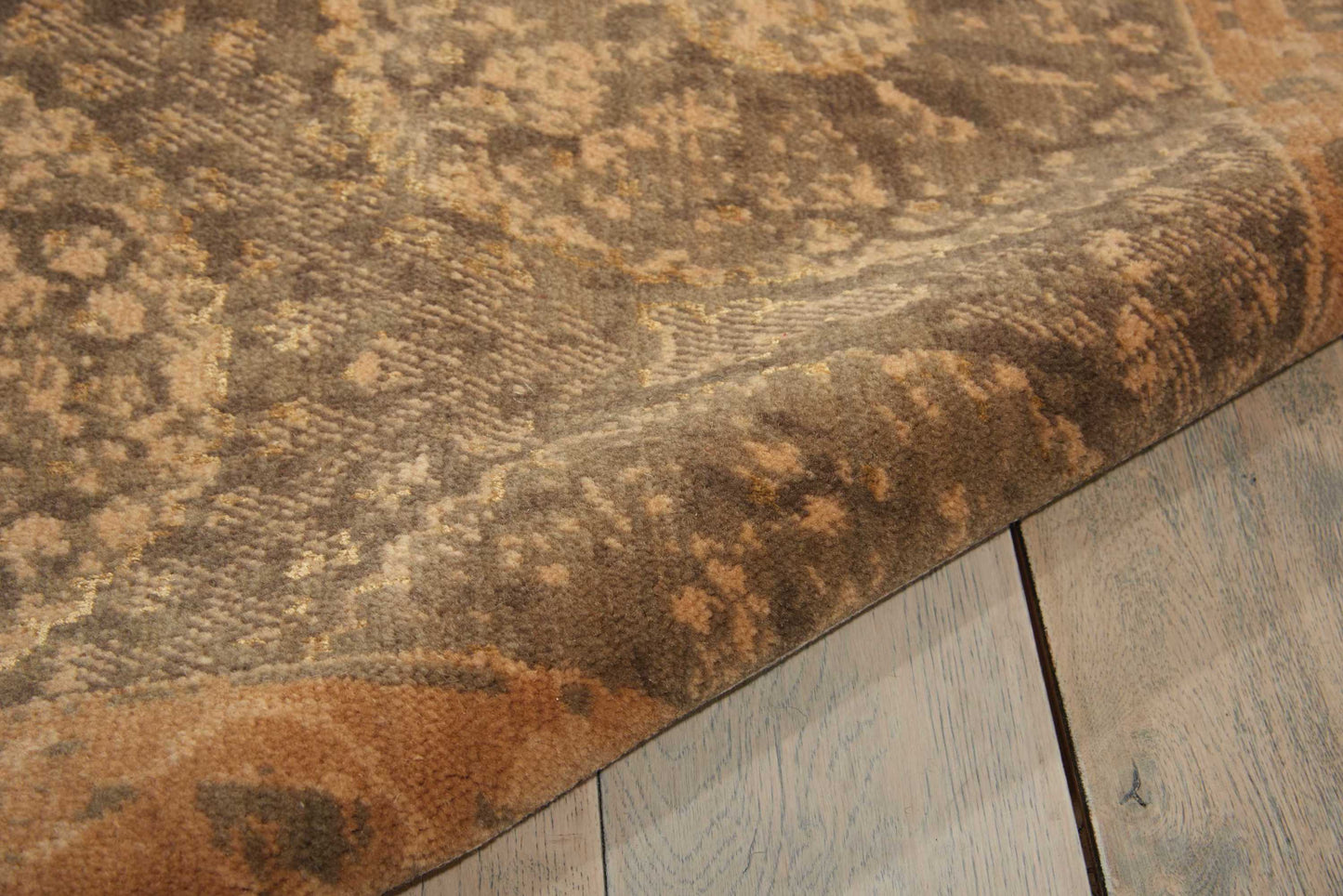 Nourison Home Silken Allure  Mushroom  Traditional