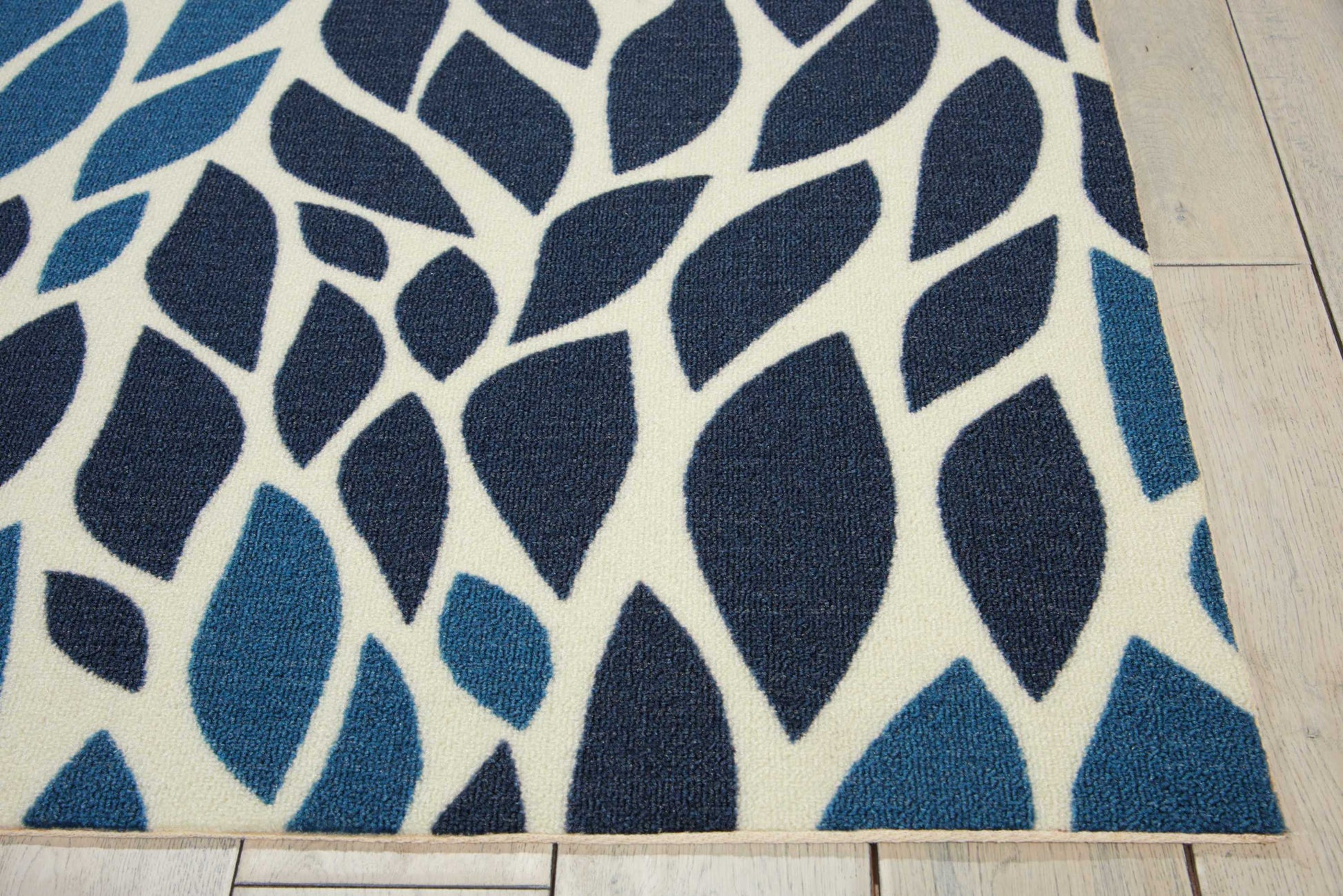 Nourison Home Home & Garden  Blue  Contemporary