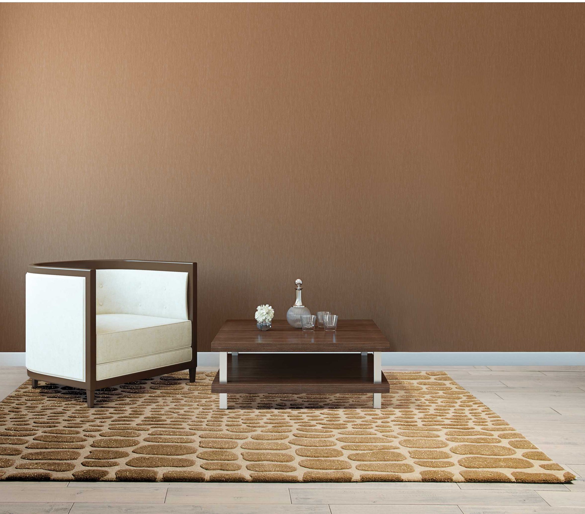 Michael Amini Zambiana  Beige  Contemporary