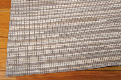Nourison Home Capelle  Silver  Contemporary